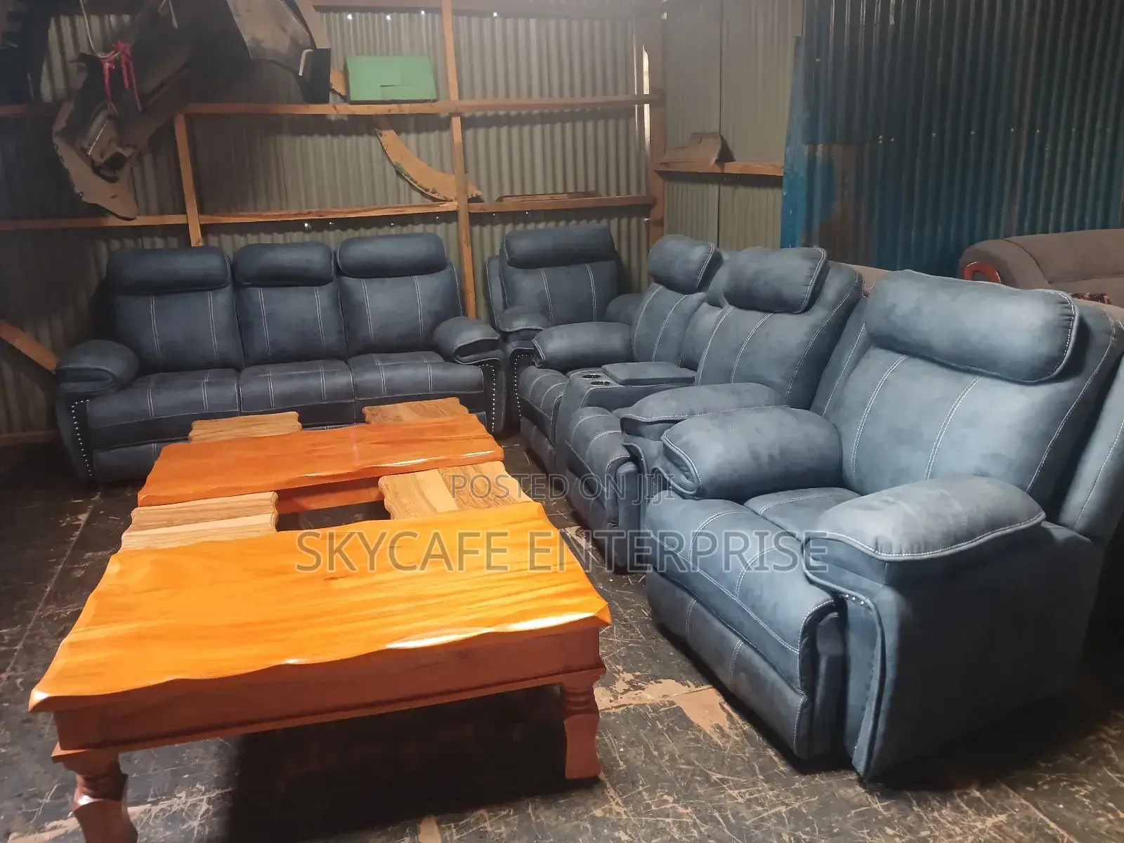 Semi Recliner Modern Sofa Sets