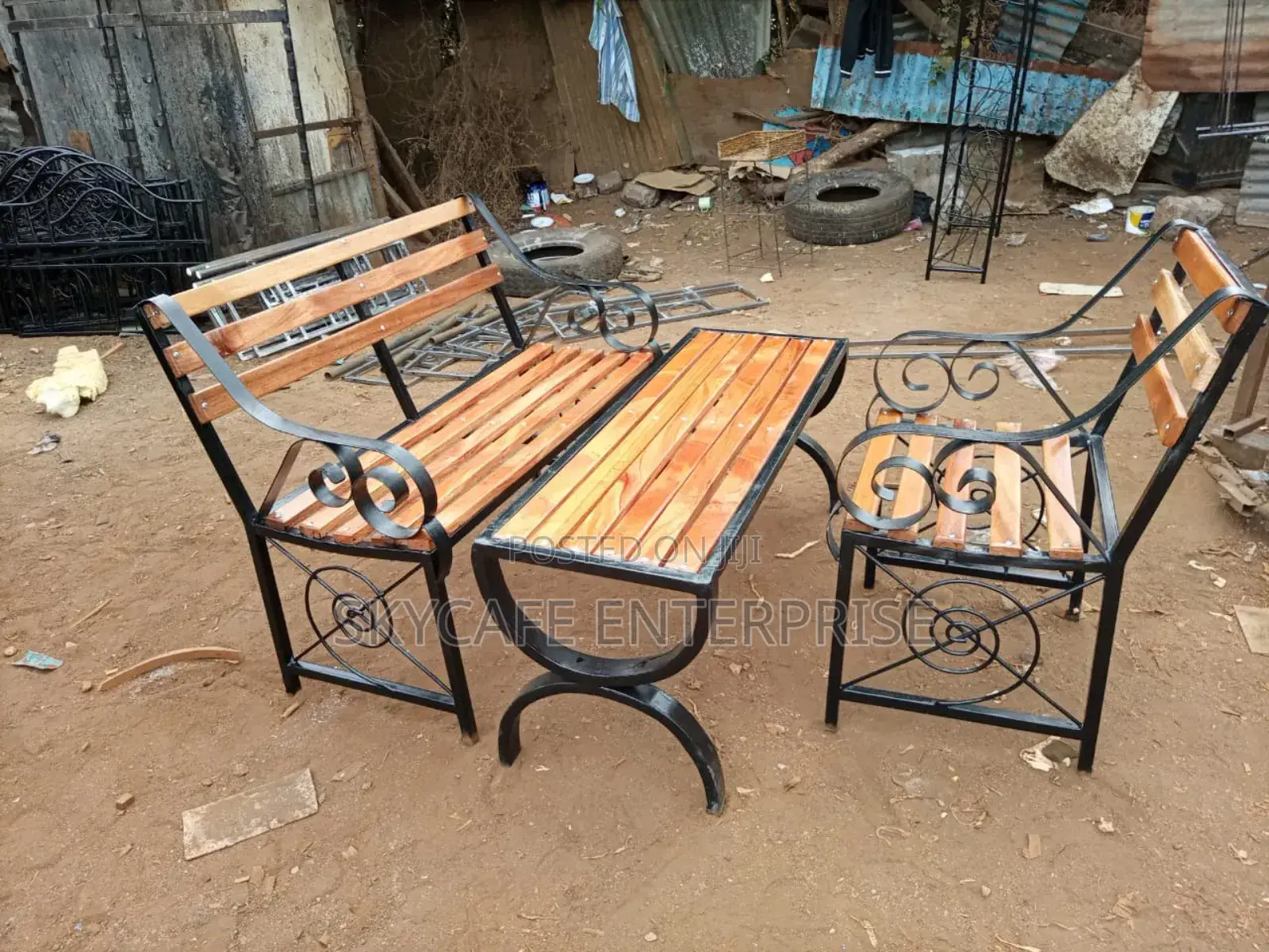 Foldable Garden Bench
