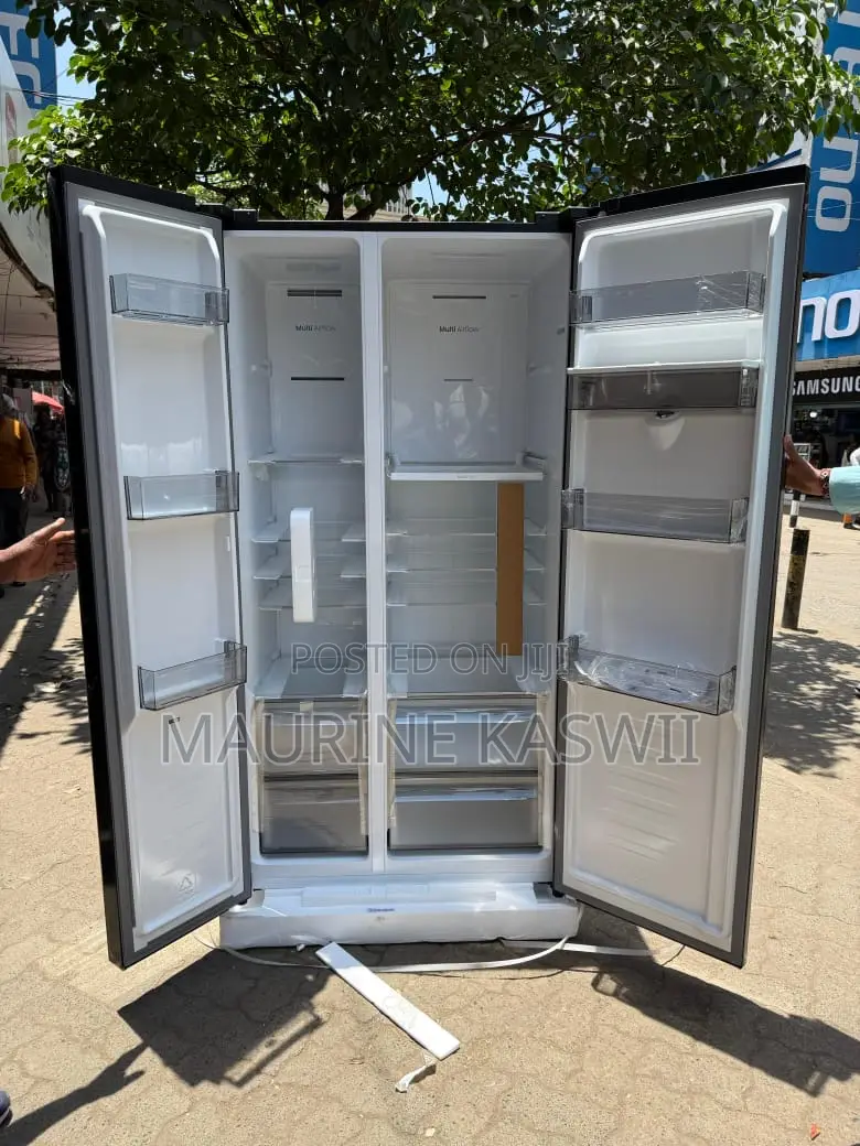 Hisense Ref558dr 541l Fridge Side by Side-Water Dispenser