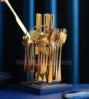 24pc Heavy Duty Quality Cutlery Set
