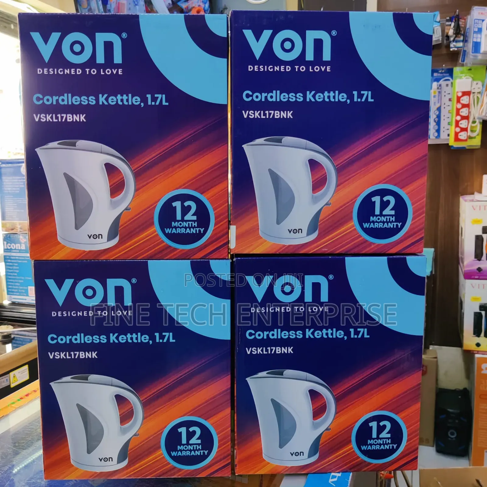 Von Cordless Kettle