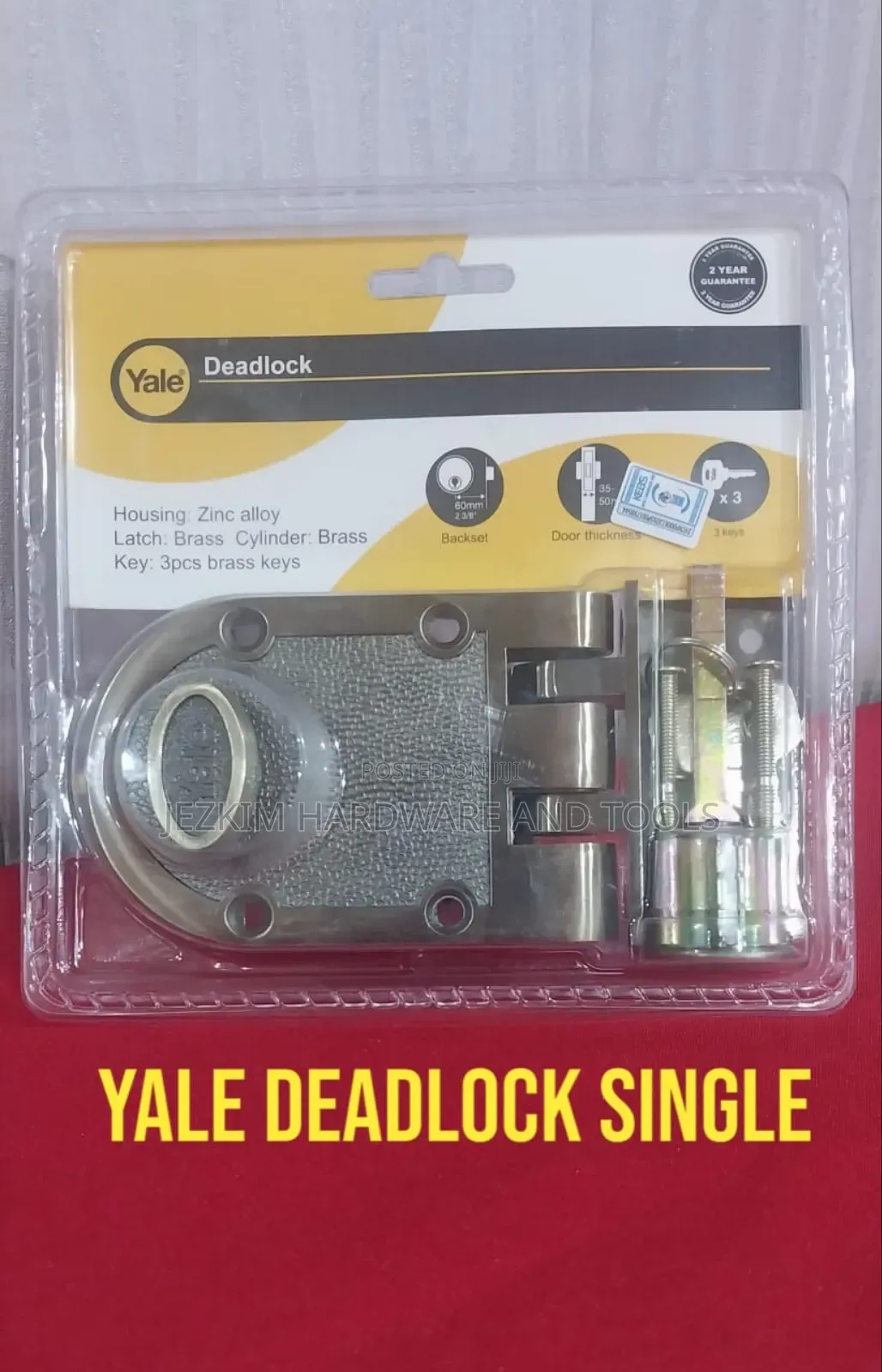 Yale Deadlock Single Key