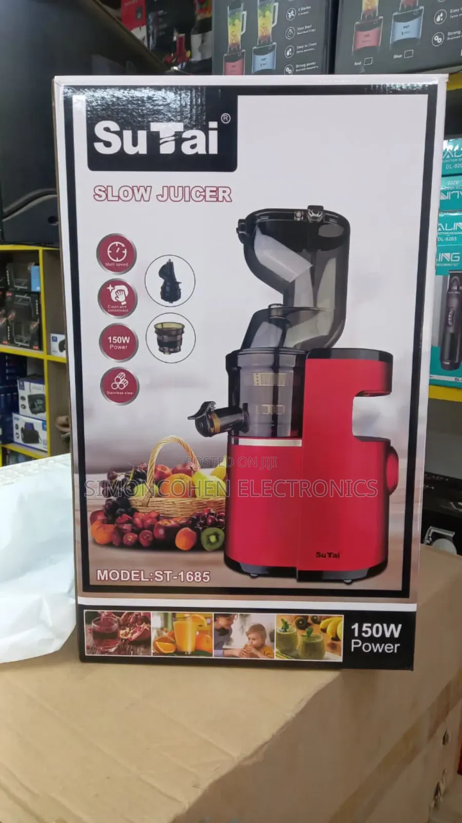 Sutai Slow Juicer Available