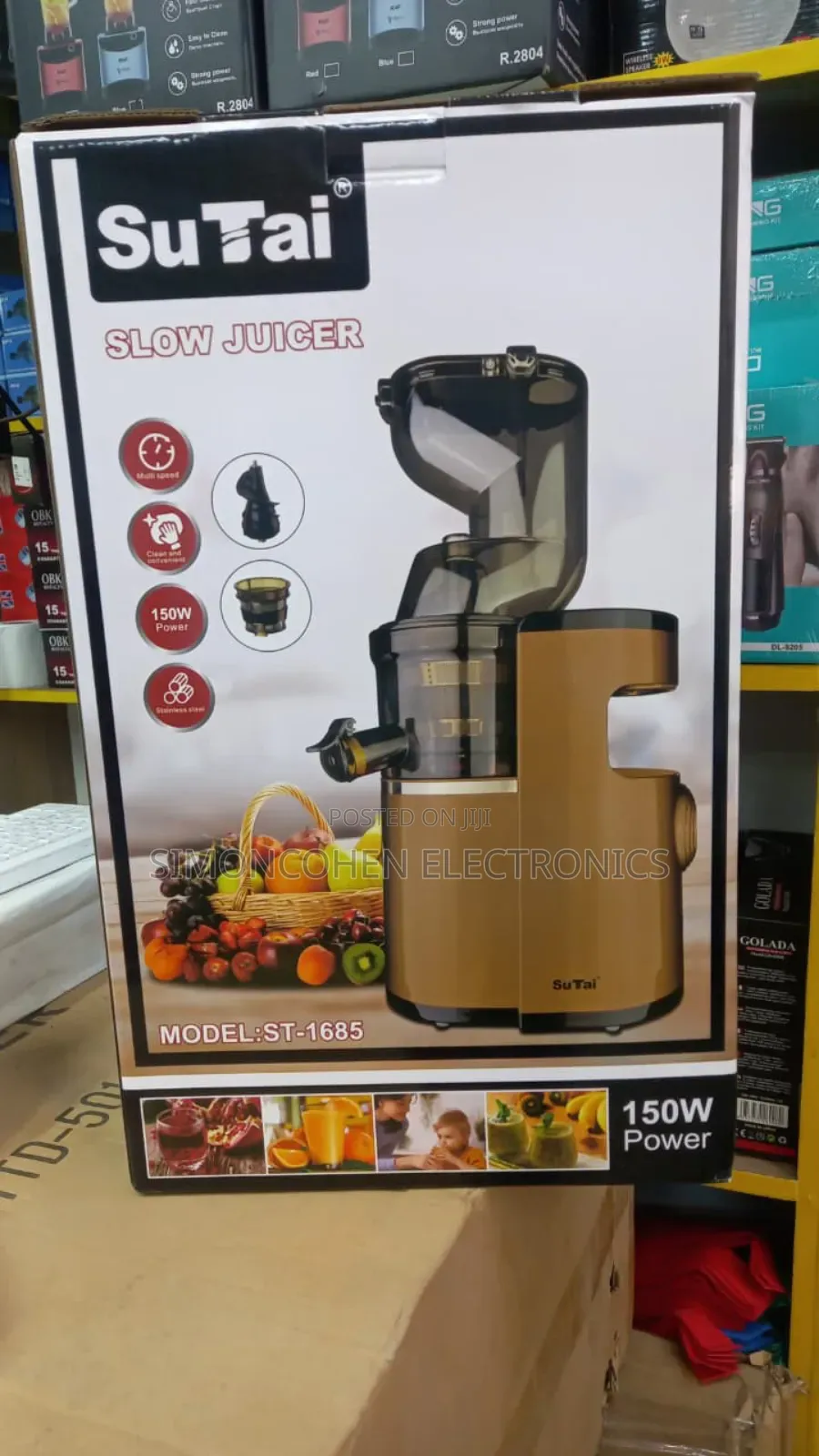 Sutai Slow Juicer Available