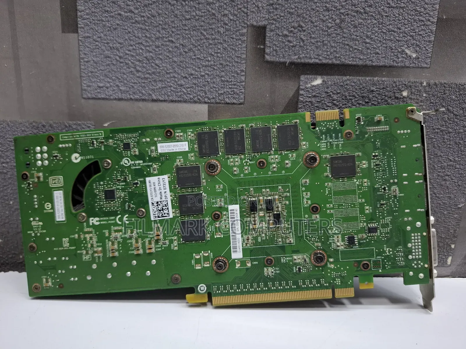 Quadro 4000 2gb 256-bit Gddr5 Graphics Card Pci Express