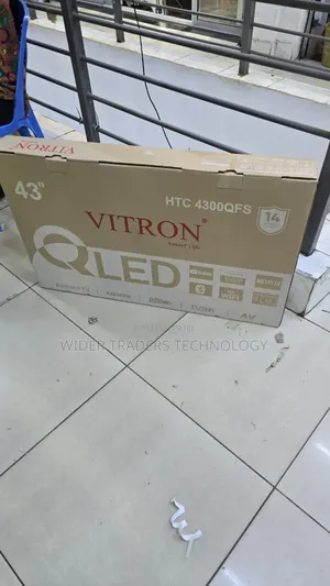 Vitron 43” (2025 Model) Smart Android Frameless Full Hd Tv