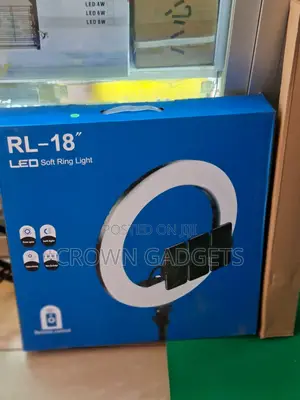 Rl18 Dimmable 18-Inch Led Ring Light for Makeup Youtube