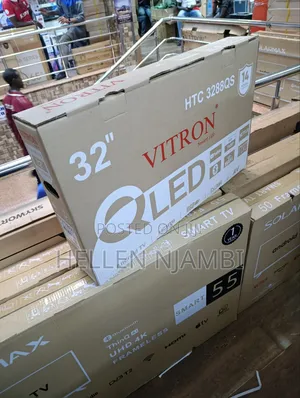 Vitron 32" Qled Smart Android Frameless With Bluetooth