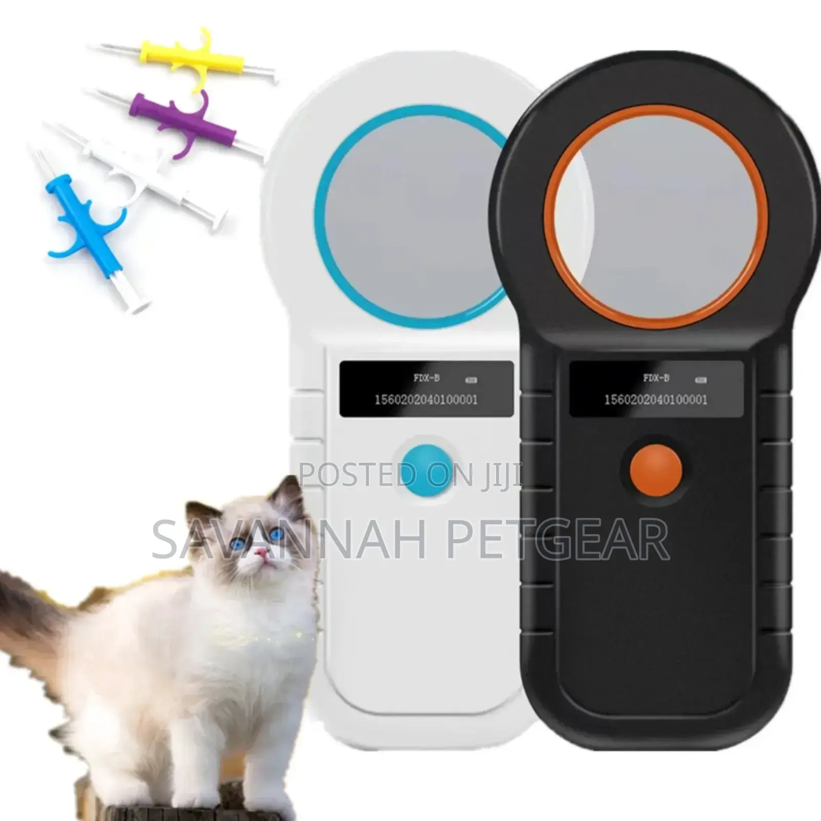 Pet Microchip Scanner Used to Scan/Read Microchips Implanted in Pets