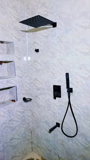 5 Way Shower Mixer When Installed