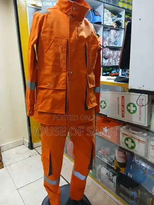 Grey Reflectors and Orange Fabric