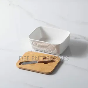 Porcelain Butter Set