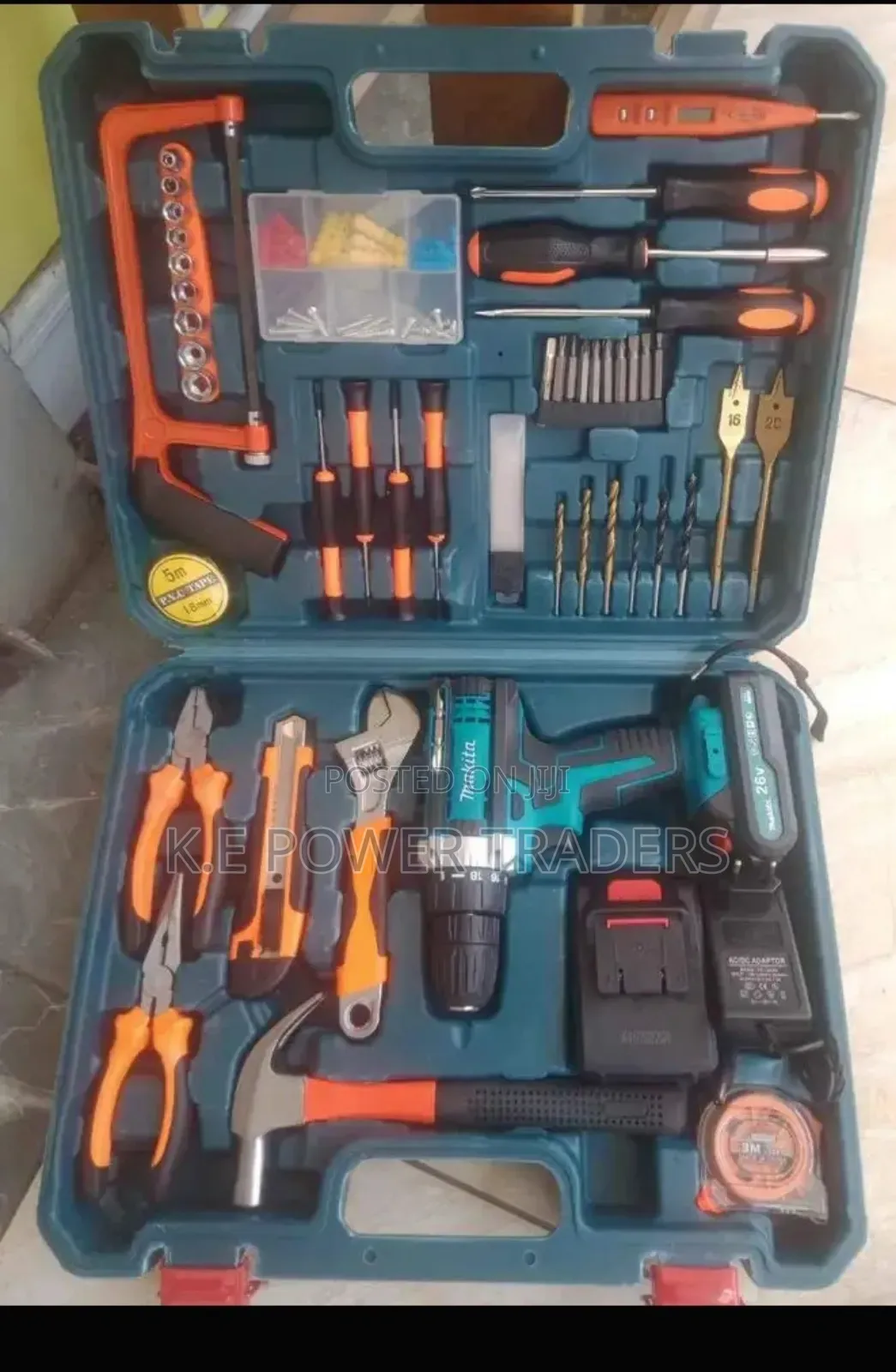 Makita/Dewalt Cordless Tool Set