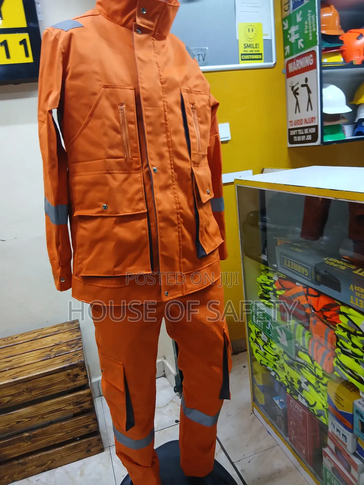 Two Pieces of Safety Engineering Suit