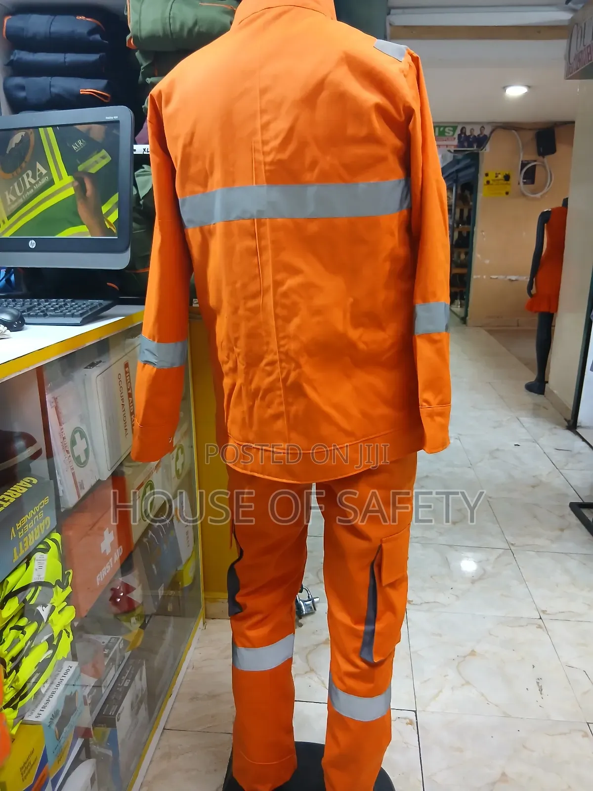 Two Pieces of Safety Engineering Suit