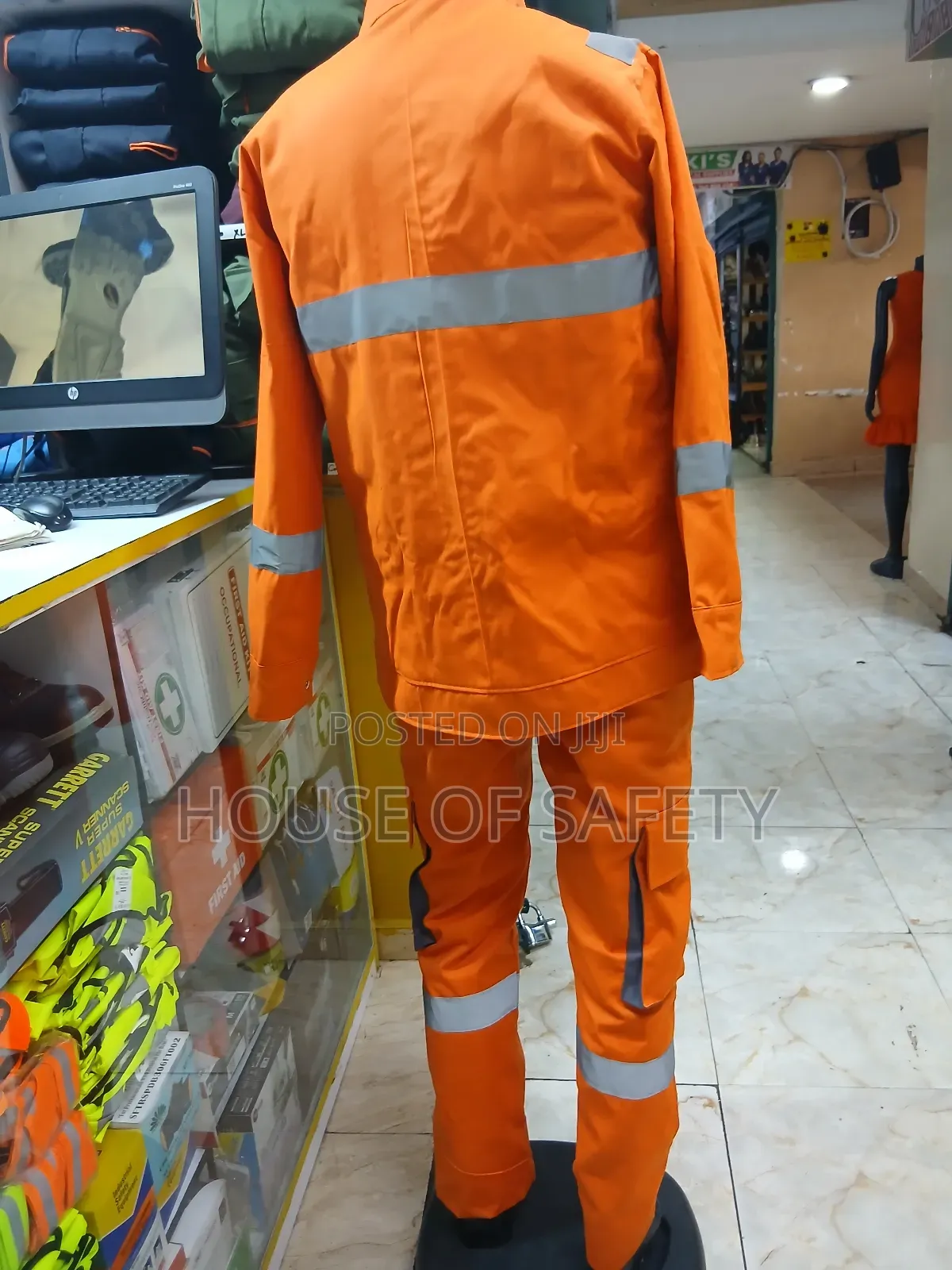 Two Pieces of Safety Engineering Suit