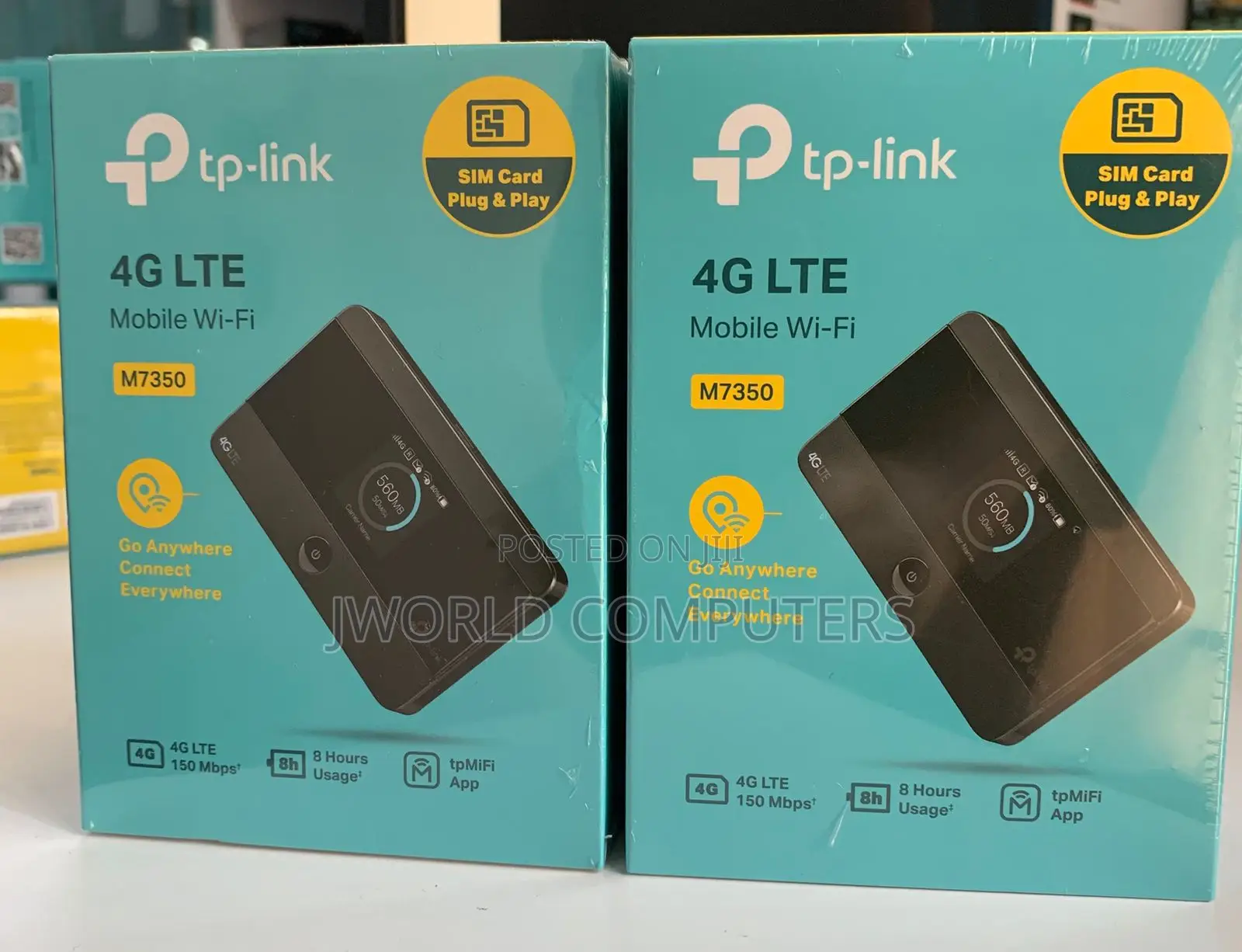 Tp-Link 4g Lte-Advanced Mobile Wi-Fi Router – Tl-M7350