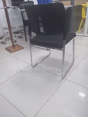 Chrome Frame Office Seat