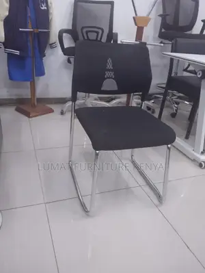 Chrome Frame Office Seat