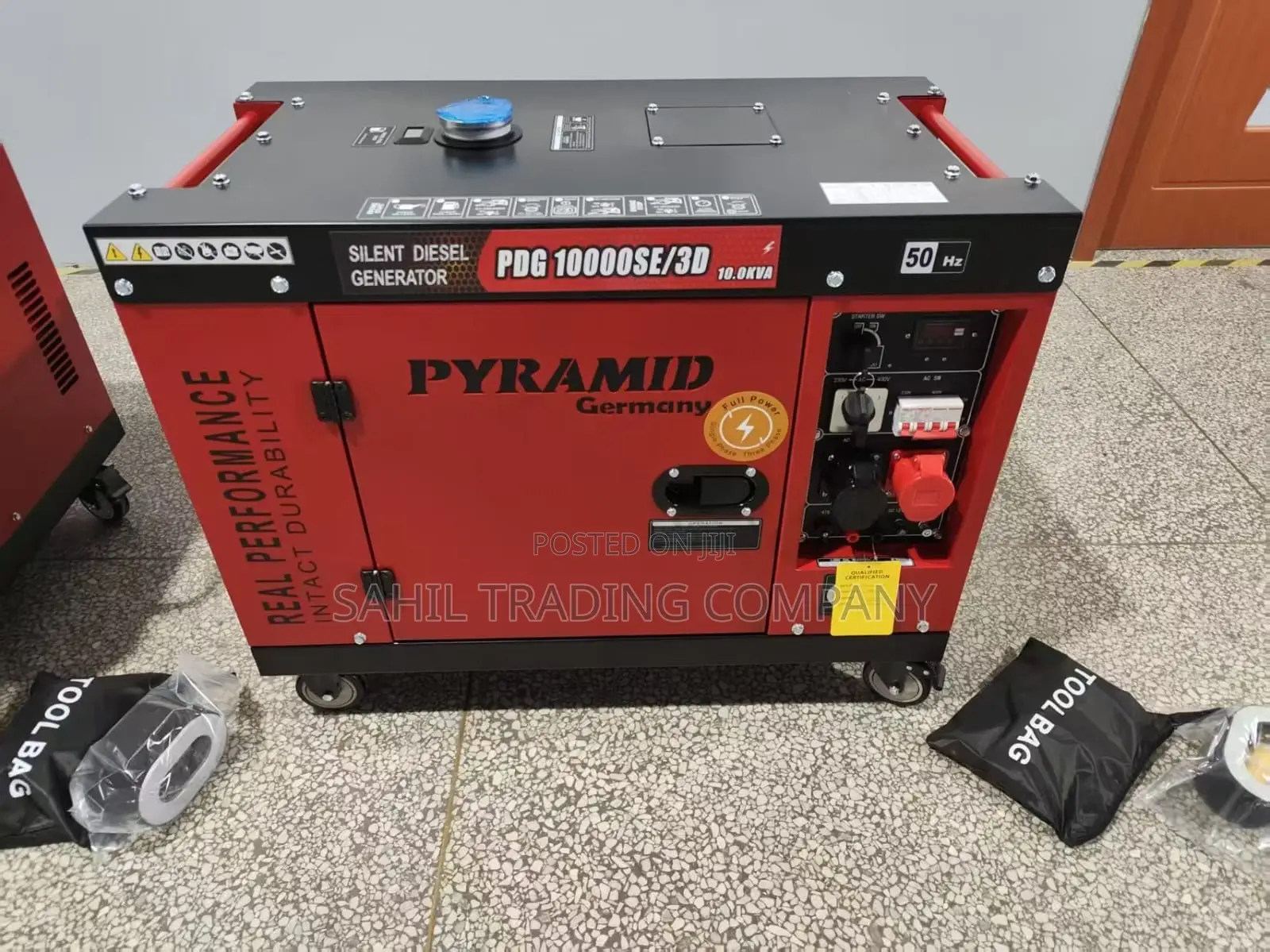 Pyramid Equal Output 10kva Diesel Silent Generator