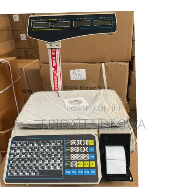 *Barcode Labeling Scale - main view