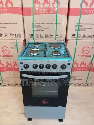 Eurochef 50x55 3gas Jet Burners +1 Hot Plate and Electric Oven