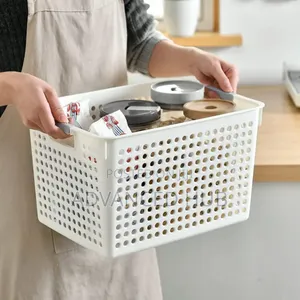 Large Capacity Plastic Storage Basket