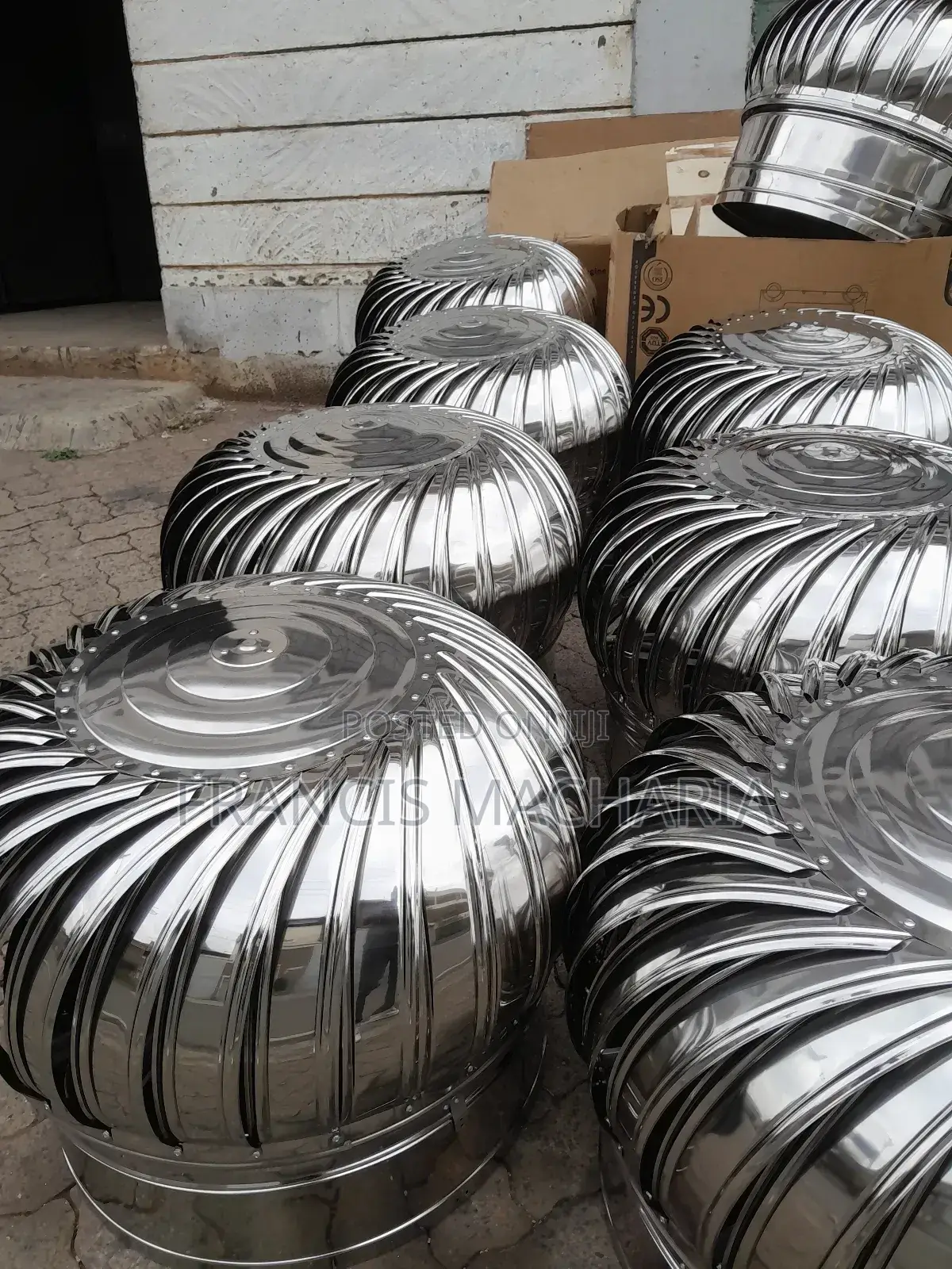 Stainless Steel Cyclone/ Wind Driven