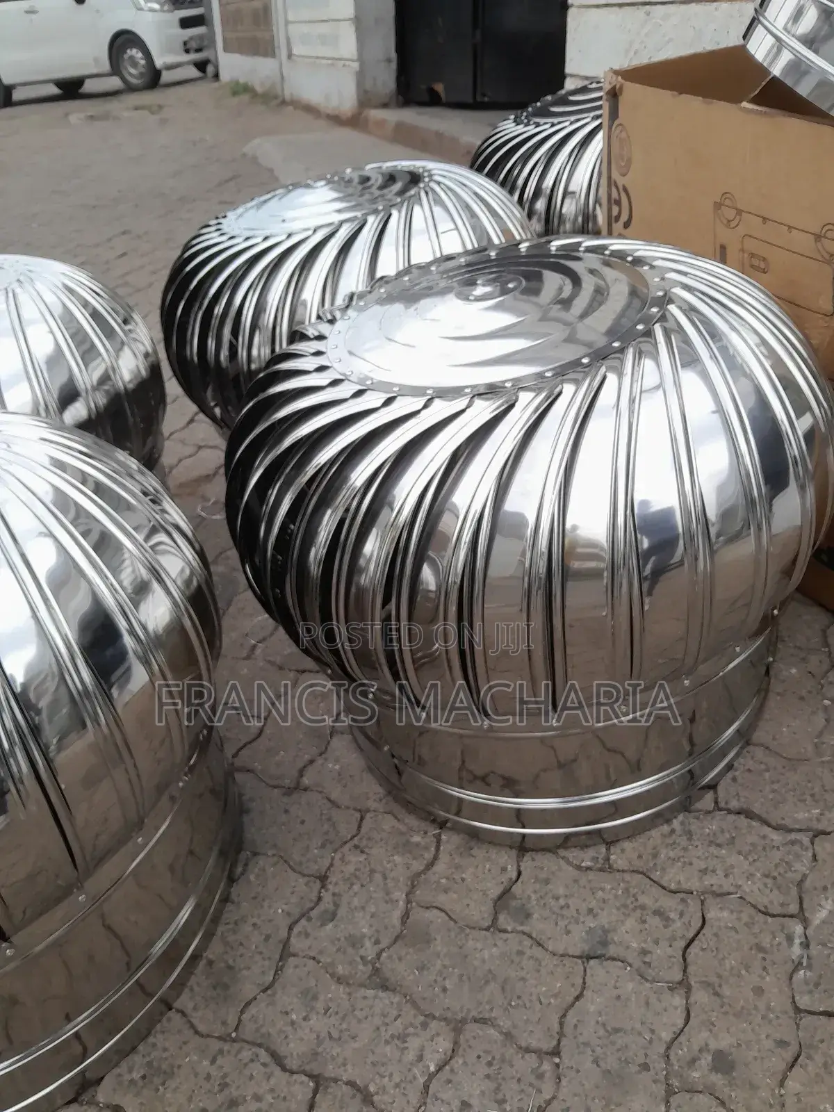 Wind Driven Cyclone Ventilators