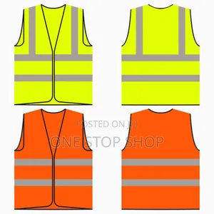 2pcs Without Sleeves Net Reflectors Safety Jacket