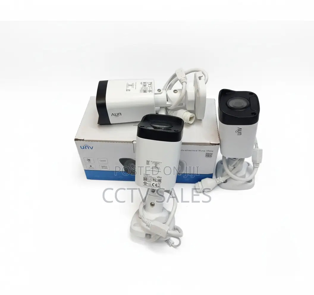 Bullet Uniview Black and White CCTV Audio Camera