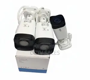 Black and White Uniview Outdoor Bullet Audio CCTV Camera