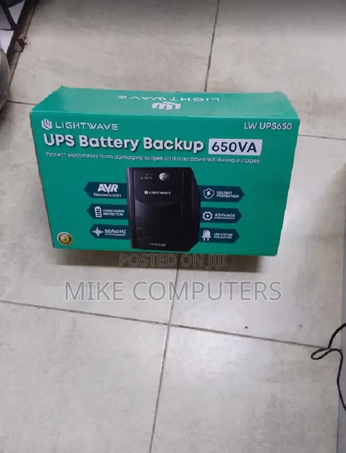 Lightwave 650va Ups - Easy Monitoring 650va Ups