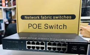 16 Port 10/100m Reverse Poe Switch With 2 Gigabit SFP .