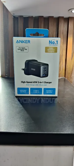 High-Speed 65w 3-in-1 Charger