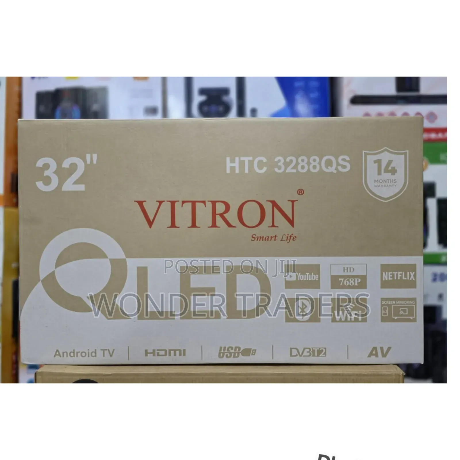 Vitron 32" Smart Qled Tv