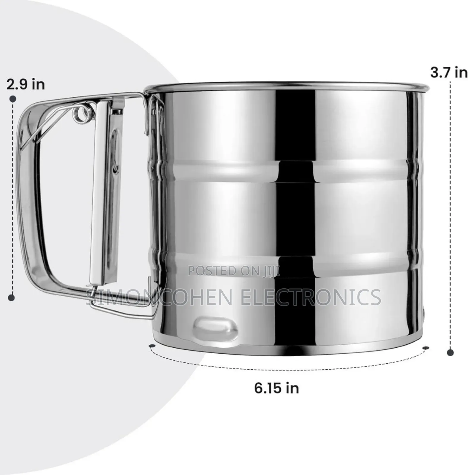 Handheld Stainless Steel Flour Sieve