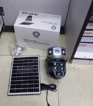 Affordable 4g Solar Camera 5mp Black