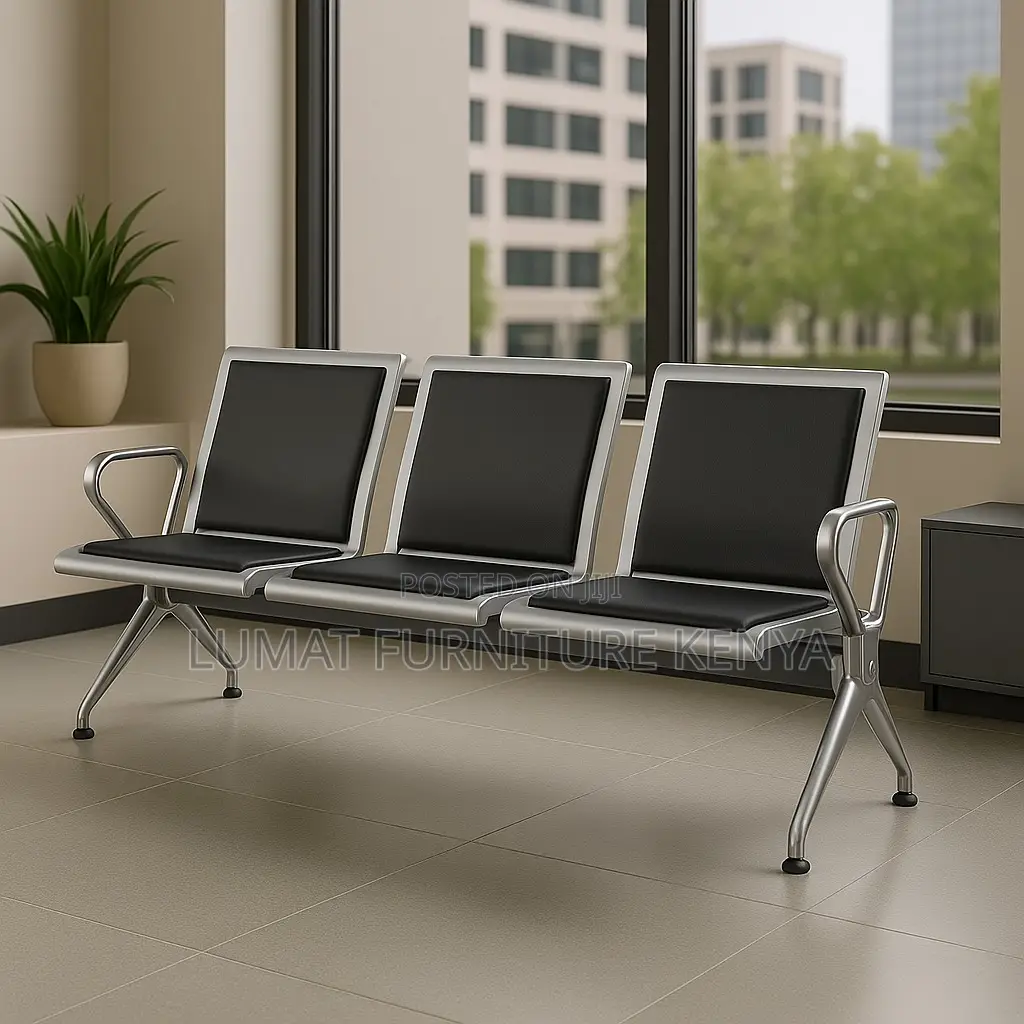 3-Seater Cushioned Bench