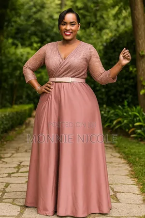 Classy Peach Gowns/Maxi/Long Dresses/Dinner