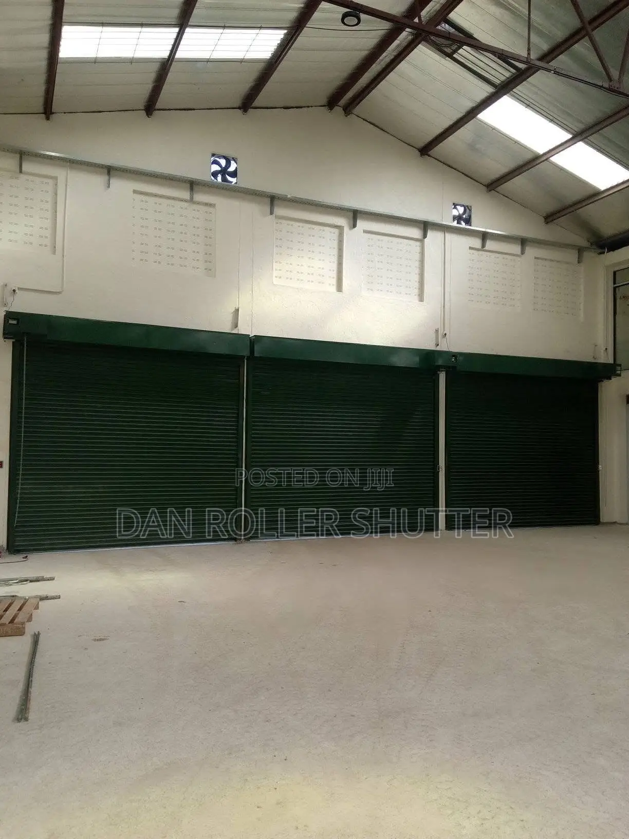 Remote-Control Roller Shutters for Easy Access