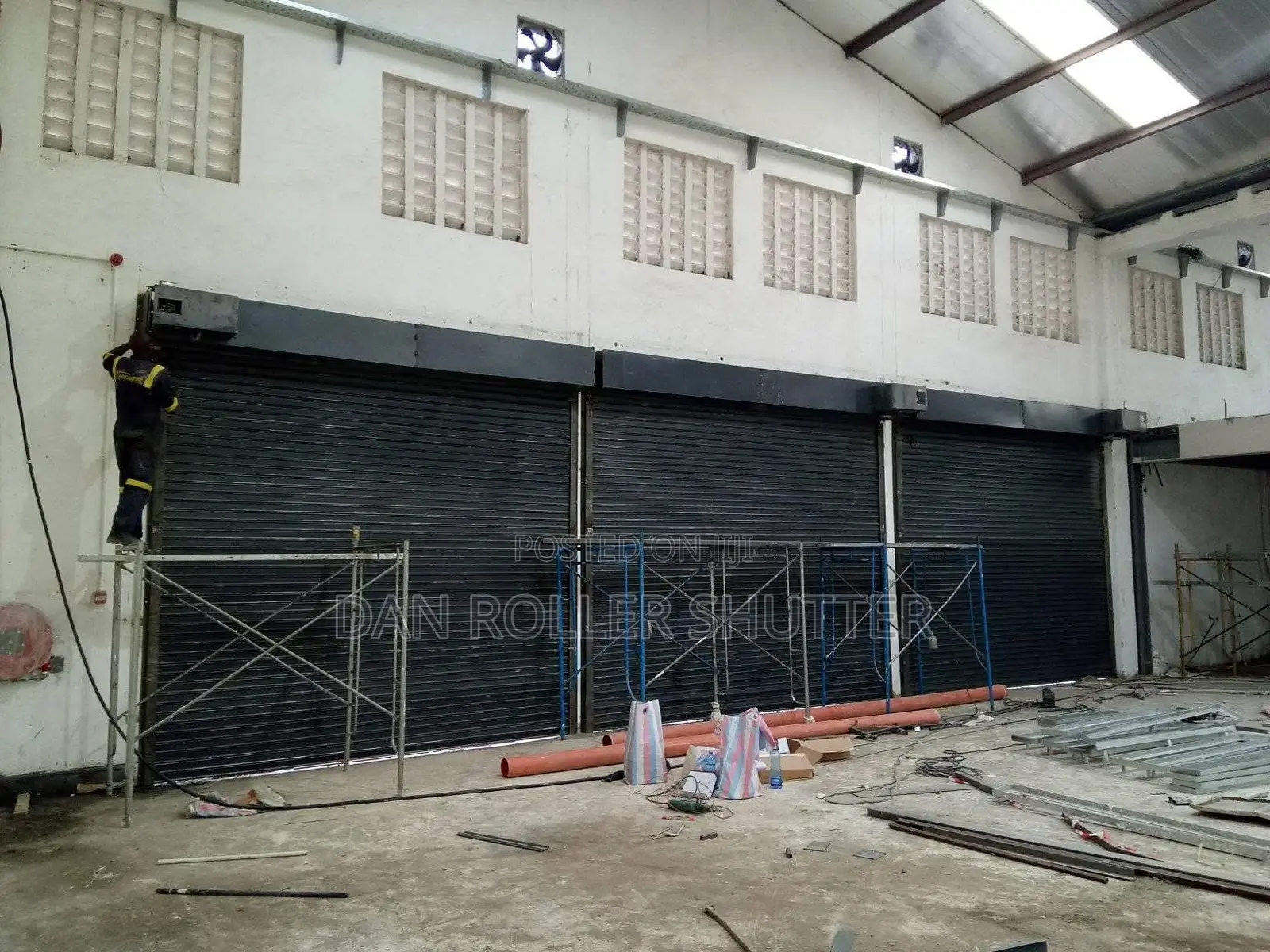 Remote-Control Roller Shutters for Easy Access