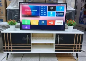 Sydney Modern Wooden Tv Stand 4ft White And Black