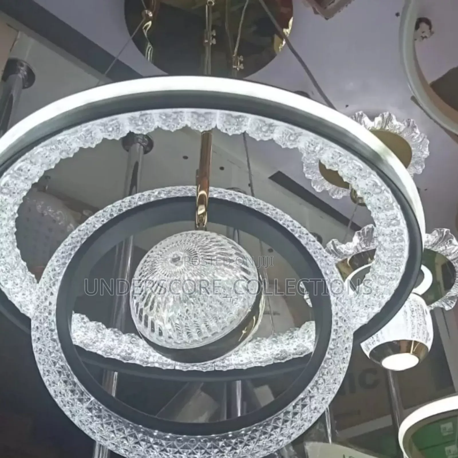 Ring and Ball Chandelier Lights