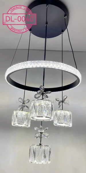 Modern Matte Black Metal Chandeliers