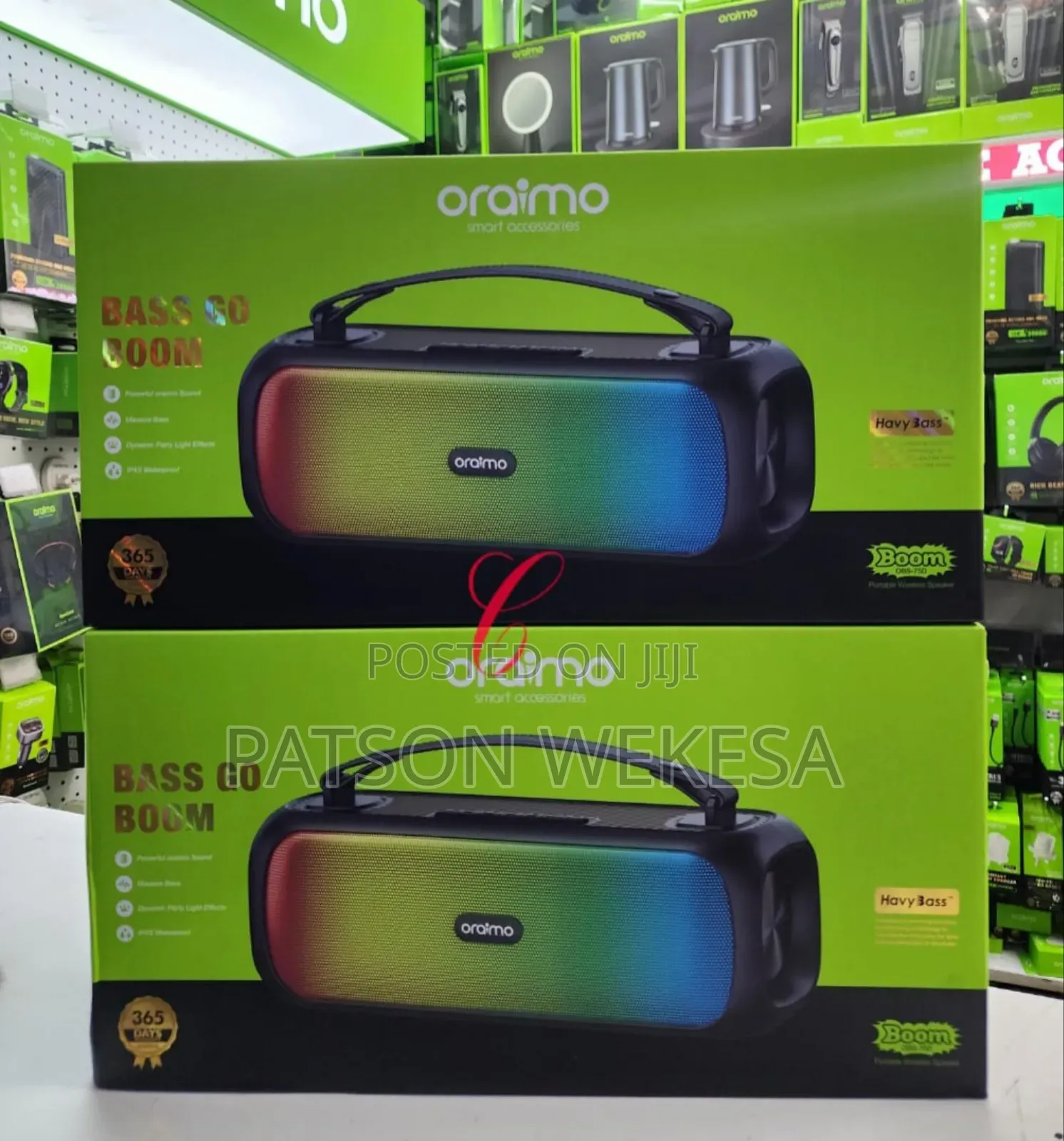 Oraimo Obs-75d Boom Bass Speaker
