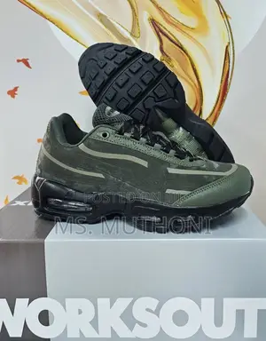Premium Airmax 95 'Workout - Olive / Black' Sizes 39-45