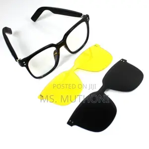 Smart 3 in 1 Noise Cancelling Sunglasses W/ Bluetooth Mic