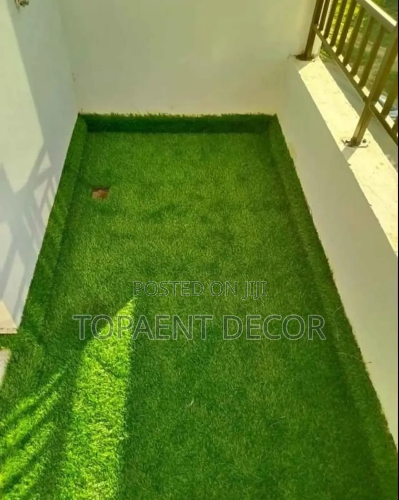 15mm Instant Greenery Balcony Artificial Grass Carpet