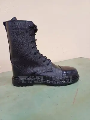 Pure Leather Security Guard Boots